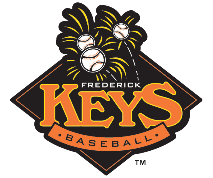 Frederick Keys 1989-Pres Primary Logo iron on paper